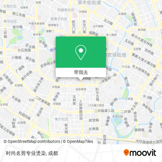 时尚名剪专业烫染地图