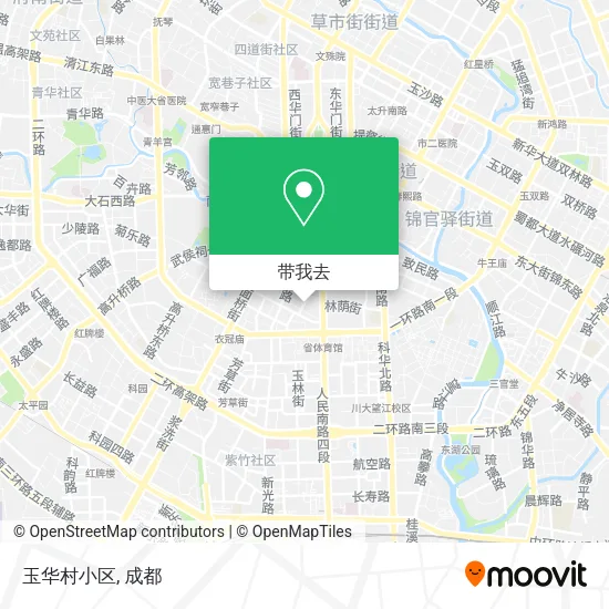 玉华村小区地图