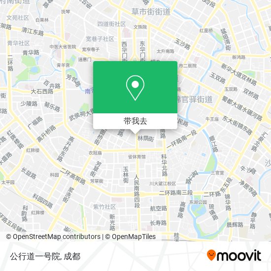 公行道一号院地图