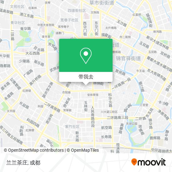 兰兰茶庄地图