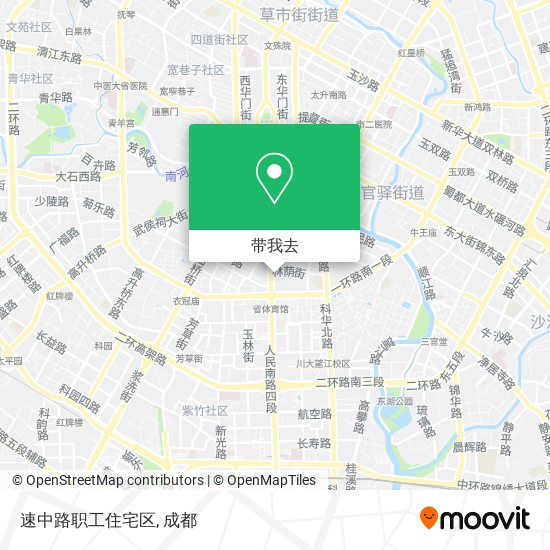 速中路职工住宅区地图