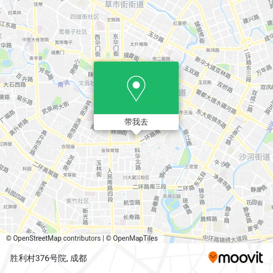 胜利村376号院地图