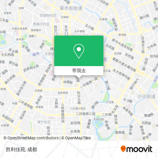 胜利佳苑地图