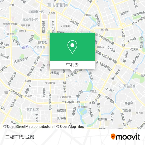 三板面馆地图