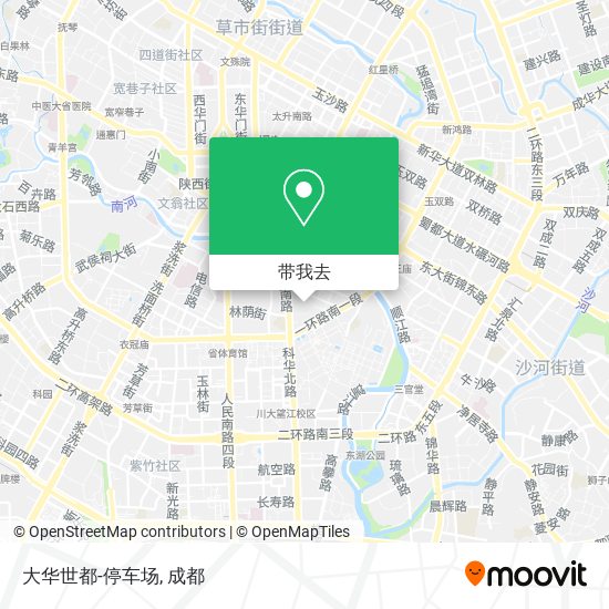大华世都-停车场地图