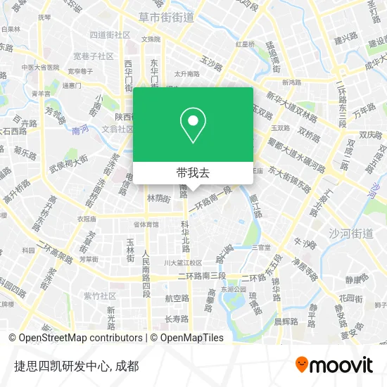 捷思四凯研发中心地图