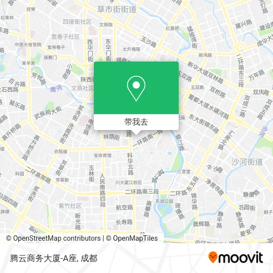 腾云商务大厦-A座地图