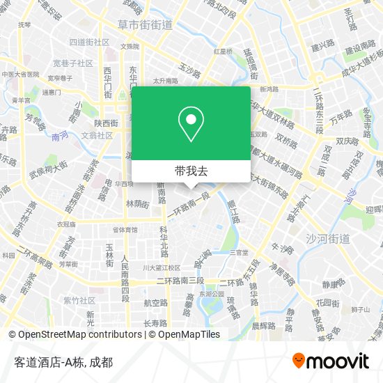 客道酒店-A栋地图