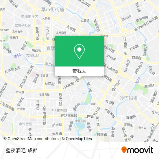 蓝夜酒吧地图