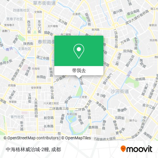中海格林威治城-2幢地图