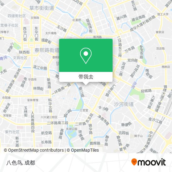 八色鸟地图