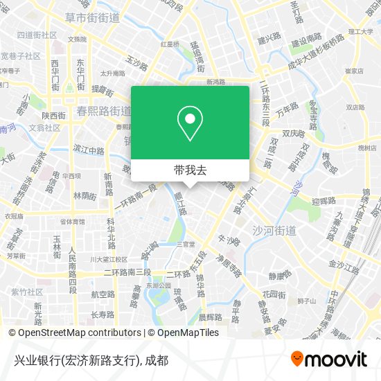 兴业银行(宏济新路支行)地图