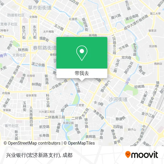 兴业银行(宏济新路支行)地图