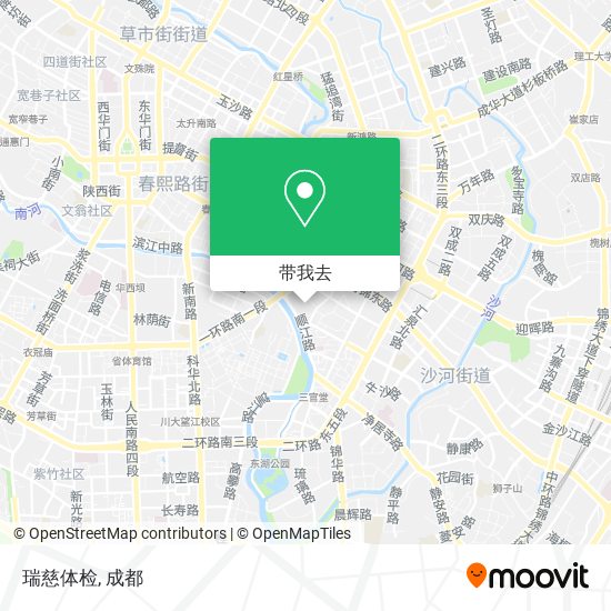 瑞慈体检地图