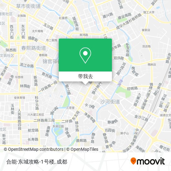 合能·东城攻略-1号楼地图