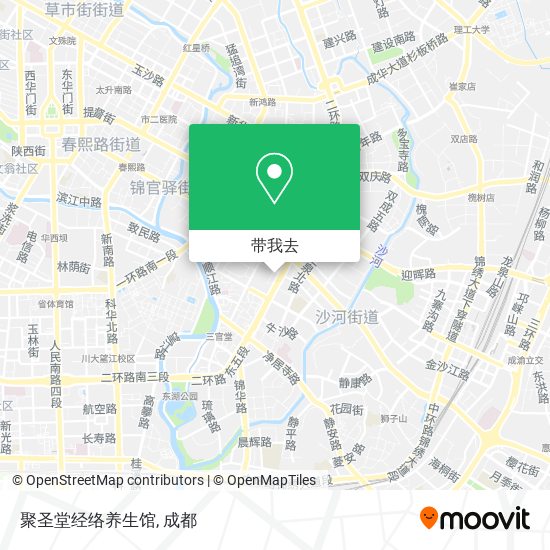 聚圣堂经络养生馆地图