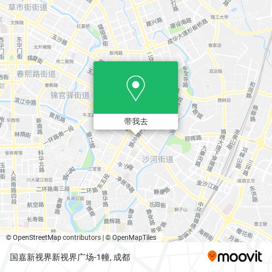 国嘉新视界新视界广场-1幢地图