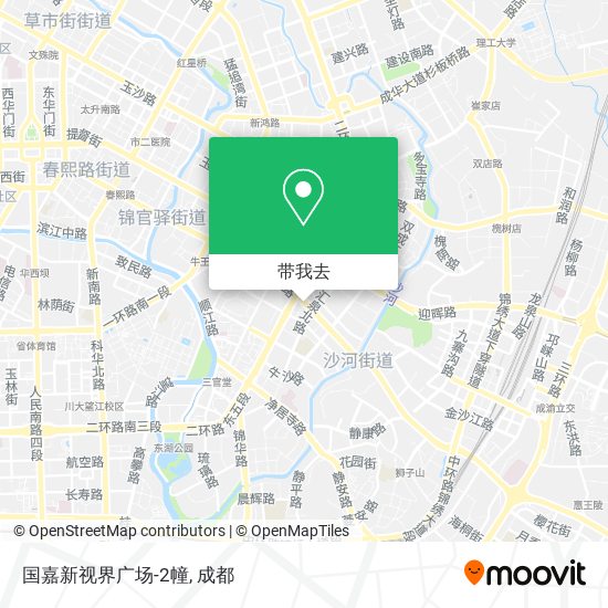 国嘉新视界广场-2幢地图
