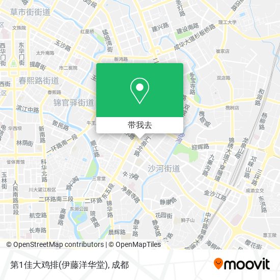 第1佳大鸡排(伊藤洋华堂)地图