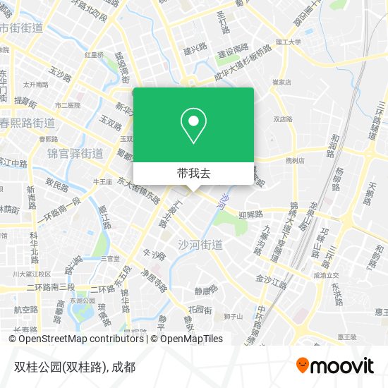 双桂公园(双桂路)地图