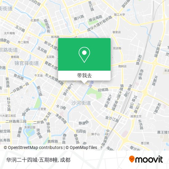 华润二十四城-五期8幢地图