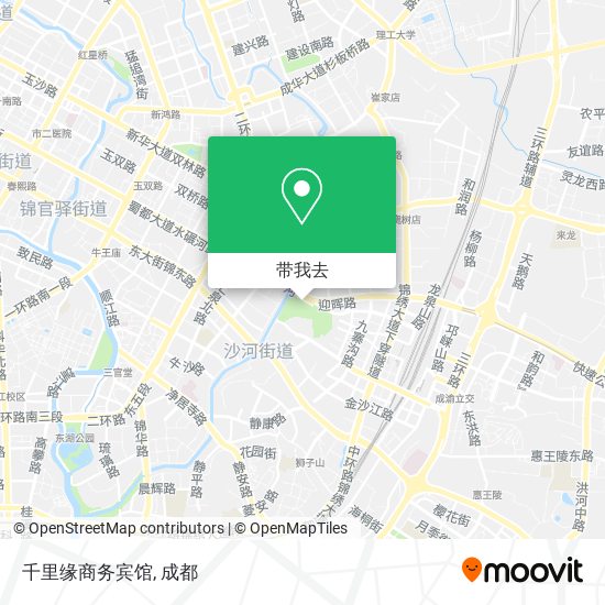 千里缘商务宾馆地图