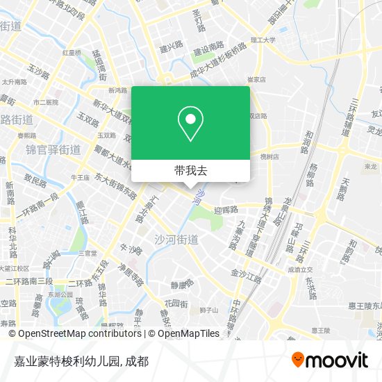 嘉业蒙特梭利幼儿园地图