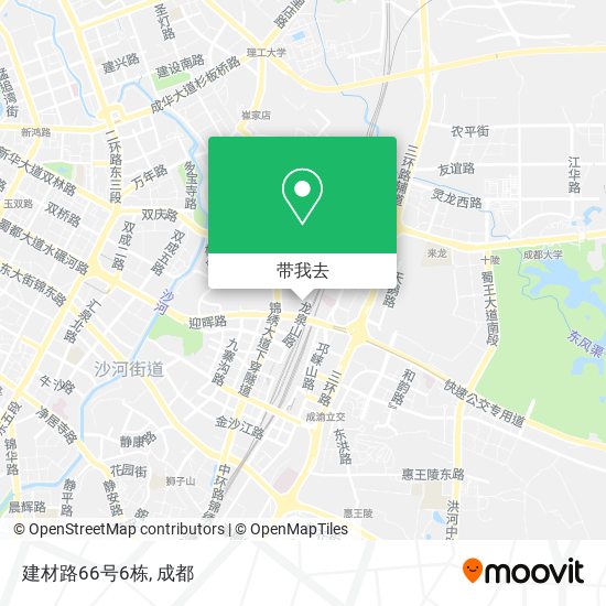 建材路66号6栋地图