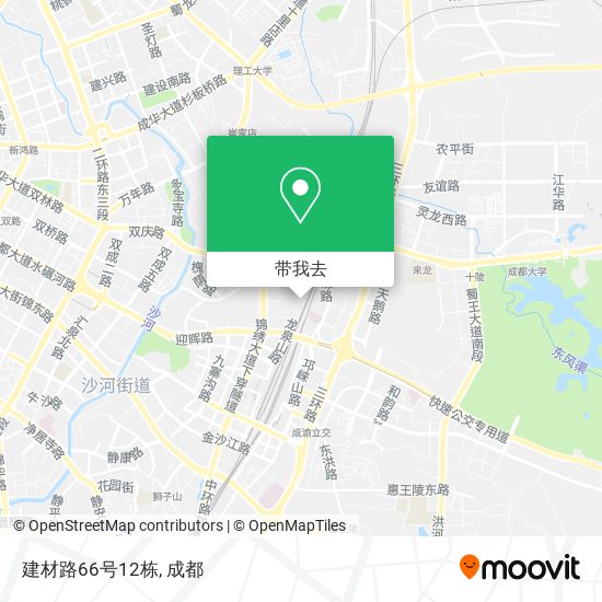 建材路66号12栋地图