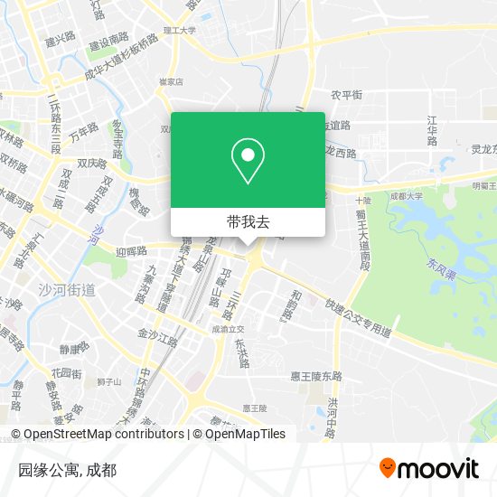 园缘公寓地图