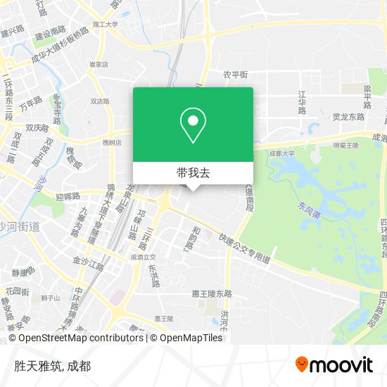胜天雅筑地图