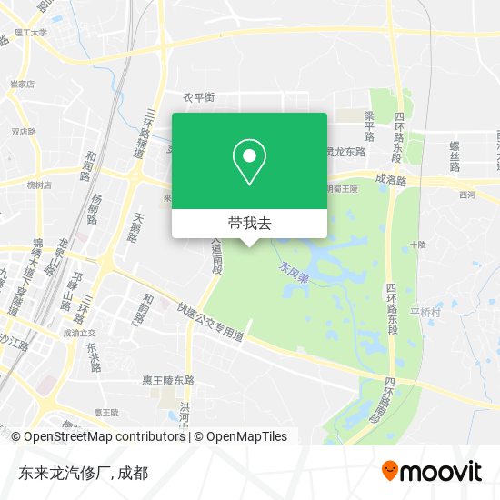 东来龙汽修厂地图