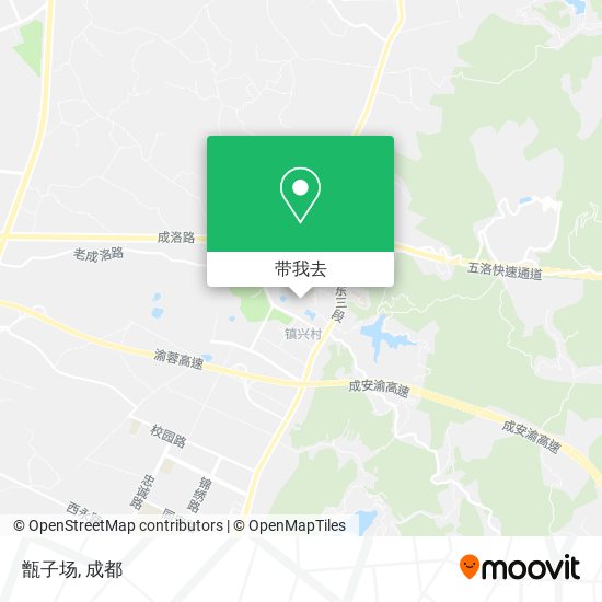 甑子场地图