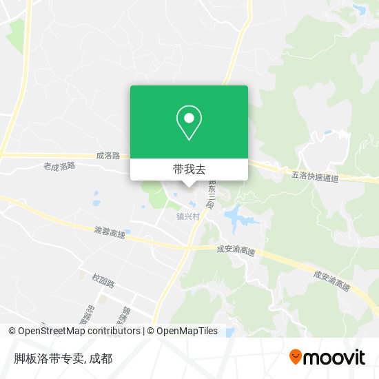 脚板洛带专卖地图