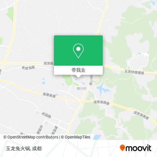 玉龙兔火锅地图