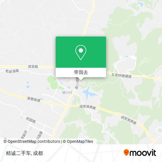 精诚二手车地图