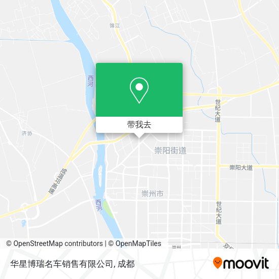 华星博瑞名车销售有限公司地图