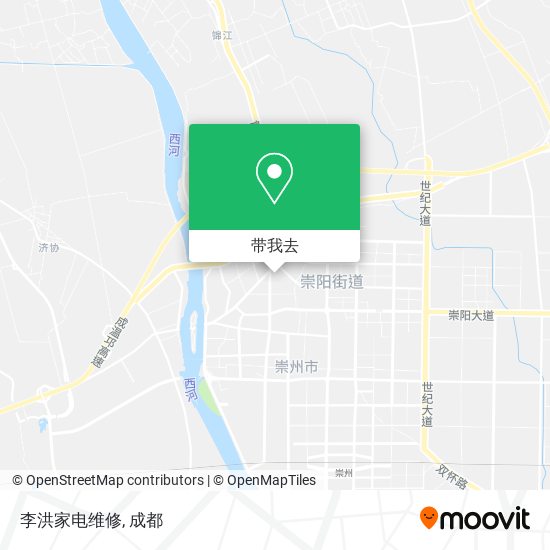 李洪家电维修地图