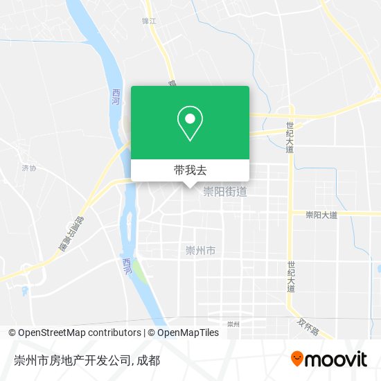 崇州市房地产开发公司地图