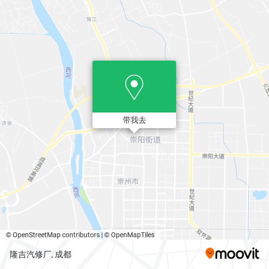 隆吉汽修厂地图