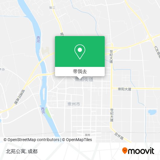北苑公寓地图