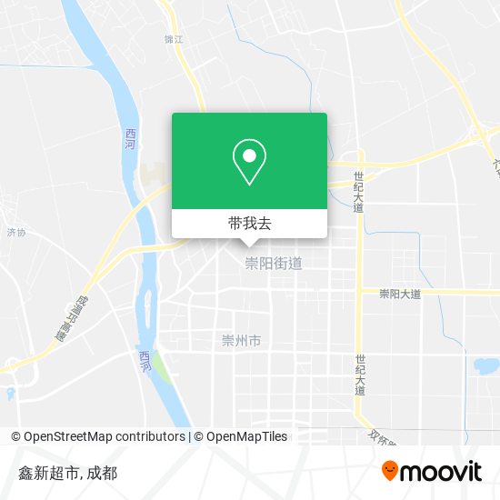 鑫新超市地图