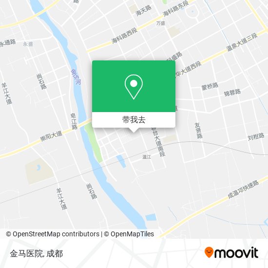 金马医院地图
