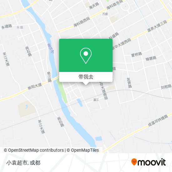小袁超市地图