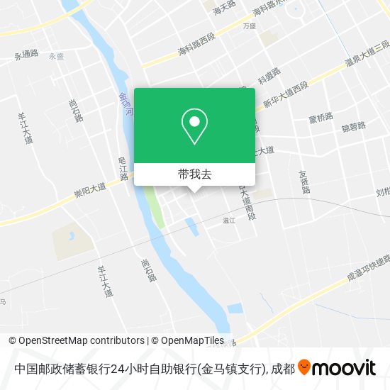 中国邮政储蓄银行24小时自助银行(金马镇支行)地图