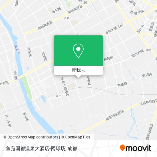 鱼凫国都温泉大酒店-网球场地图