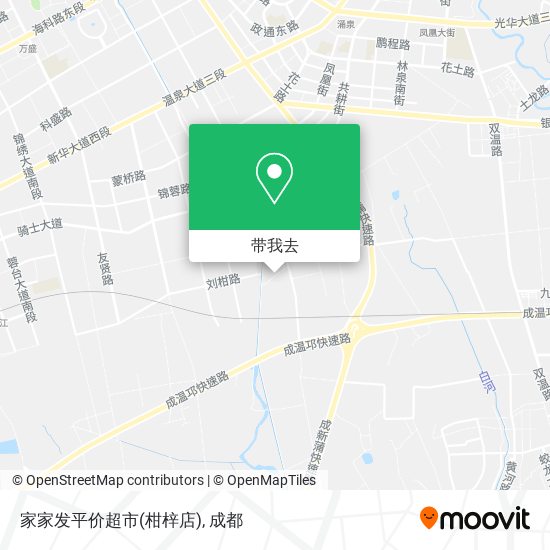 家家发平价超市(柑梓店)地图