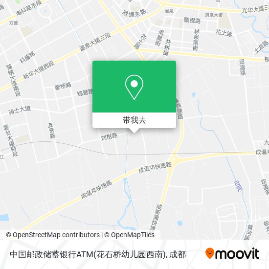 中国邮政储蓄银行ATM(花石桥幼儿园西南)地图