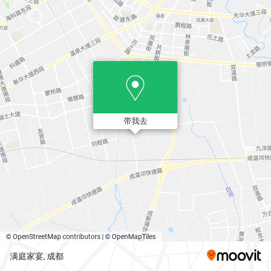 满庭家宴地图