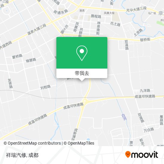 祥瑞汽修地图